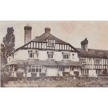 Porlock Doverhay House Somerset 1950s Postcard