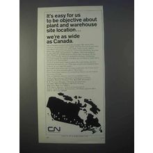 1966 Canadian National Railways Ad - Be Objective