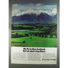 1980 Air New Zealand Ad - We Don't Stop There