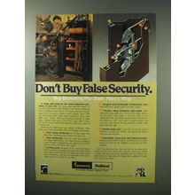 1983 Browning Gun Safes Ad - Don't Buy False Security