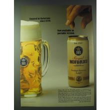 1989 Royal Hofbrau Beer Ad - Enjoyed by Bavarians since 1589 now available