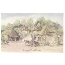 COCKINGTON FORGE, Devon. unused postcard from a David Skipp watercolour =