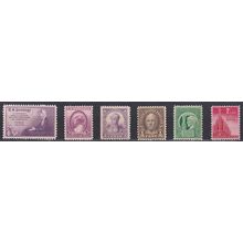 653 1/2c Nathan Hale Average Plus MNH VA0908d