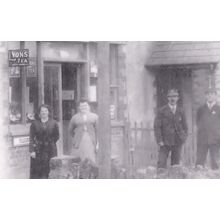 Brompton Regis Somerset Post Office Letter Pillar Box Postcard