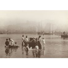 Whitby Yorkshire The Water Rats Boat Victorian Frank Sutcliffe Postcard