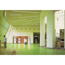 Neue Staatsgalerie Stuttgart German Construction Gallery Visitors Postcard