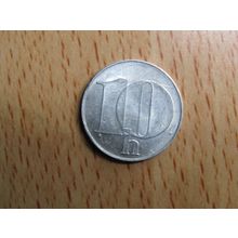 Czechoslovakia Ceska 1991 10 Haleru Coin