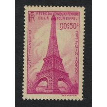 France 50th Anniversary of Erection of Eiffel Tower 1939 MNH SG#641 MI#448