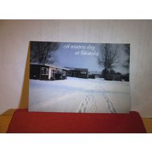 A WINTERS DAY, HEMSBY, NORFOLK. unused postcard =