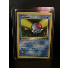 Tentacool - 56/62 - Common - 1st Edition Fossil Pokemon Trading Card
