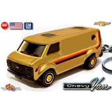 RARE KEY CHAIN RING GOLD CHEVY HIPPIE VAN G10/G20 Ltd Ed