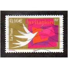 FRA 2002 46c 'GREETING STAMPS' FINE USED (EBID20326)