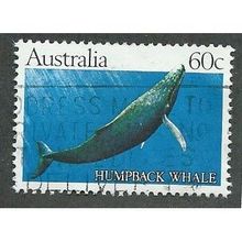 AUS 1982 60c 'HUMPBACK WHALE' FINE USED (EBID34-143)