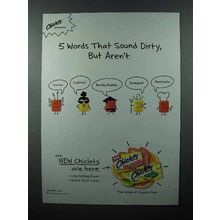 2004 Chiclets Gum Ad - 5 Words Sound Dirty but Aren't