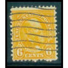 Used 638 6c James Garfield Barely Clears M09251