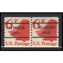 1518a 6.3c Liberty Bell Fine MNH Gap Pair PreCnx CA0050