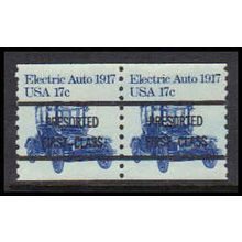 1906a 17c Electric Auto Very Fine MNH Dry Gum Pair AA1095