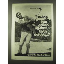 1972 March of Dimes Ad - Arnold Palmer