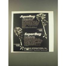 1976 AquaBug and SuperBug Outboard Motors Ad