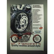2004 Drag Specialties GMA W-7 Wheels Ad