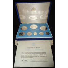 1978 Belize Proof Coin Set