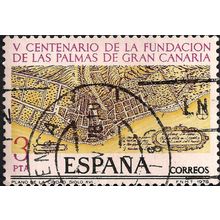 SPAIN, Foundation of Las Palmas Gran Canaria 100 year, 1978, 3Pta