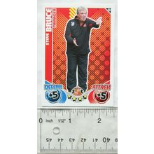 2010/11 Topps Match Attax Trading Card 459 Steve Bruce, Manager, Sunderland