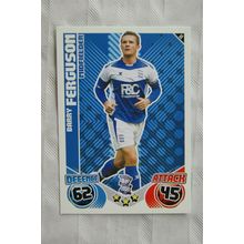 2010/11 Topps Match Attax Trading Card 46 Barry Ferguson, Birmingham City