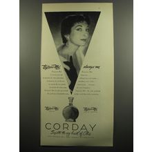 1951 Corday Toujours Moi Perfume Ad - Toujours Moi Always Me
