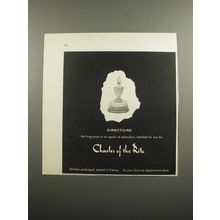 1955 Charles of the Ritz Directoire Perfume Ad - An epoch of splendour