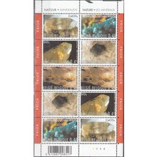 Belgique 2003 Michel Feuille Complet 3227 - 3231 Neuf ** Cote (2008) 11.00 €