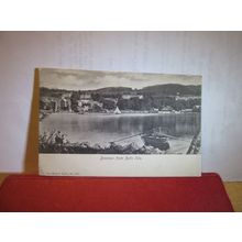 from BELLE ISLE, BOWNESS, CUMBRIA used postcard Wrench series 1932? pm =