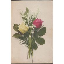 Blumen, Rosen und Maiglöckchen, 1906 - Martin Rommel AK