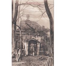 EC300 TROWBRIDGE -THE BLIND HOUSE, TOWN BRIDGE PRINTED POSTCARD