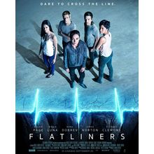 Flatliners (2017)_3 Movie Film Poster Canvas iconic design