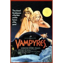 Vampyres 1974 01 Poster Canvas Movie Film Print A0 A1 A2 A3 A4 A5 A6 Art Wall De