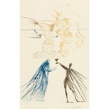 SALVADOR DALÍ Tristan and Iseult Picture 1 Poster Canvas Movie Film Print A0 A1