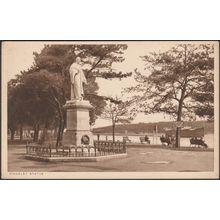 Kingsley Statue, Bideford, Devon, c.1930 - Charles H Bright Postcard