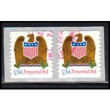 Used 3271 10c Eagle Very Fine CNP Left 11111 SQ PA2053