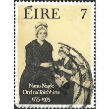 EIRE, Nano Nagle, 1718-1784, buff 1975, 7p