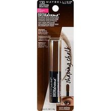 Maybelline Brow Drama Shaping Chalk Powder #130 DEEP BROWN
