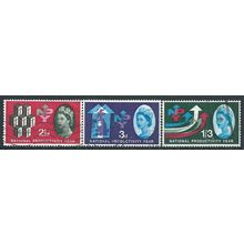 1962 NPY Phosphor Sert SG631p-633p Good-Fine Used..