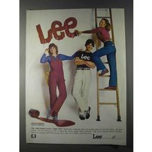 1980 Lee Night Shift Bibs and Painter Pants Workwear Ad