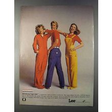 1980 Lee Night Shift Fashion Workwear Ad