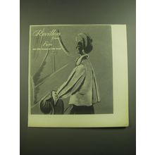 1946 Revillon Furs Advertisement
