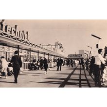 Scheveningen The Hague Pier Holland Real Photo Postcard
