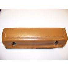 1966 - 70 PLYMOUTH DODGE 9" ARMREST PAD SATELLITE CORONET BURNT ORANGE 67 68 OEM
