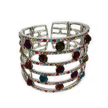 Crystal Bangle Bracelets - Multi Colors - BR-KH12122MT