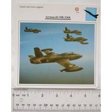 Aermacchi MB-326K - Italy - Attack & Close Support - Collectors Club Card