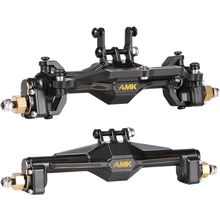 AMK TRX4M Brass Portal Axle Upgrade Kit Complete Set, Front Axles and Rear Axles